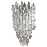Lustre en verre de Murano