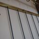 Mid-century brass and teak wall coat rack, 1960s