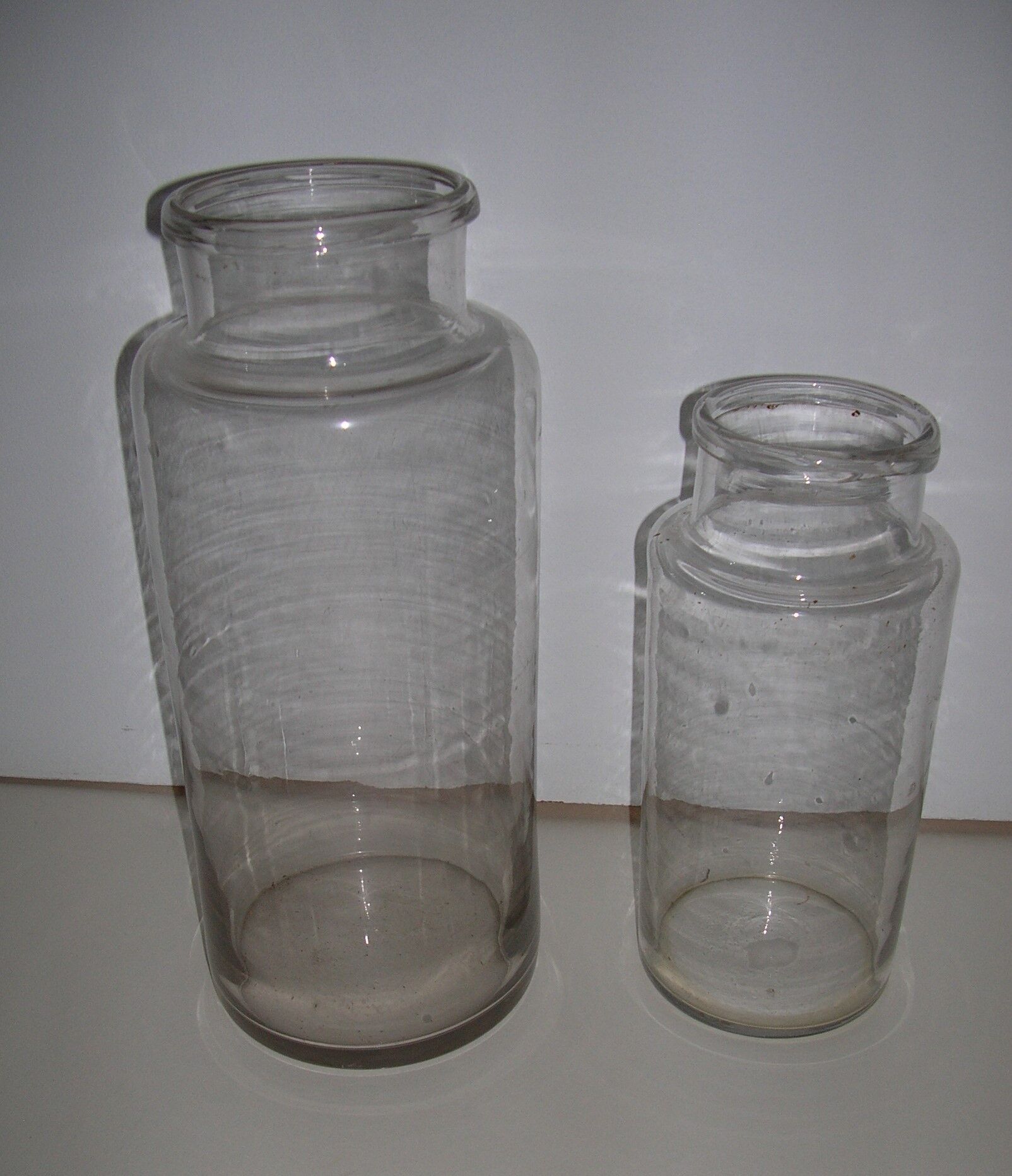 2 old jars