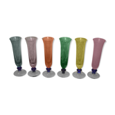 Flutes à champagne Murano pour Lancel Paris