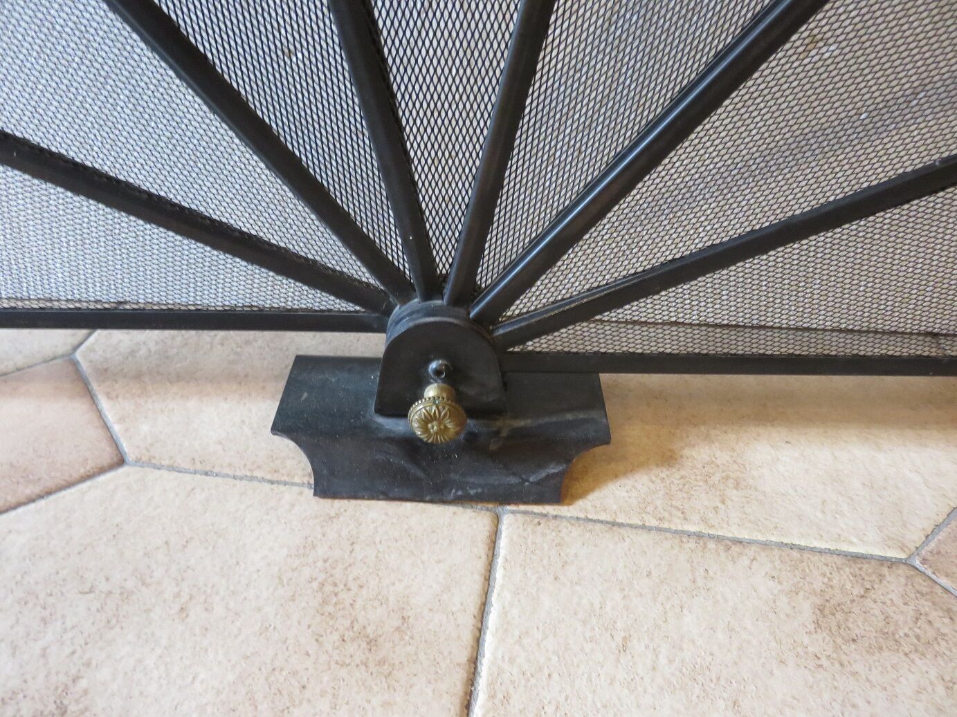 Fan spark arrestor