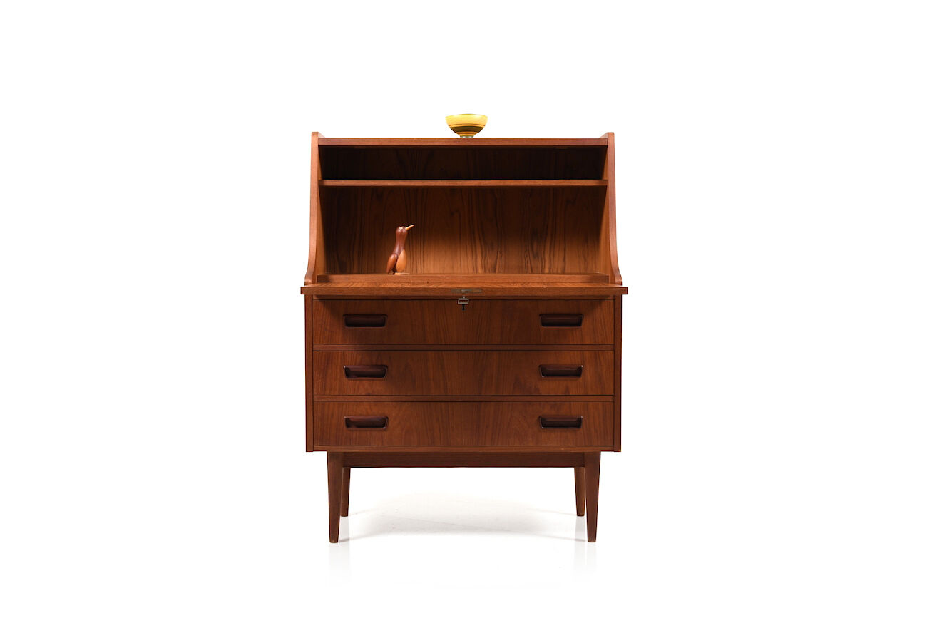 Danish teak writing desk