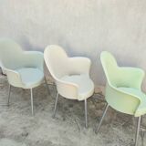 3 Sintesi designer armchairs, gogo model