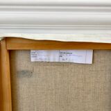 Landscape painting "After the Harvest" signed