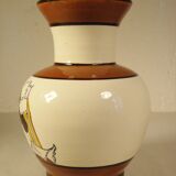 Quimper earthenware vase