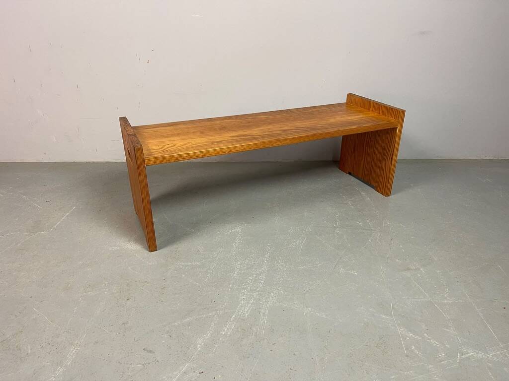 Rare Hans-Agne Jakobsson M 103 Pine Bench. Sweden, 1950s–60s. Ref.: SS2001