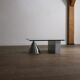 Lella and Massimo Vignelli Kono coffee table for Casigliani, Italy, circa 1984