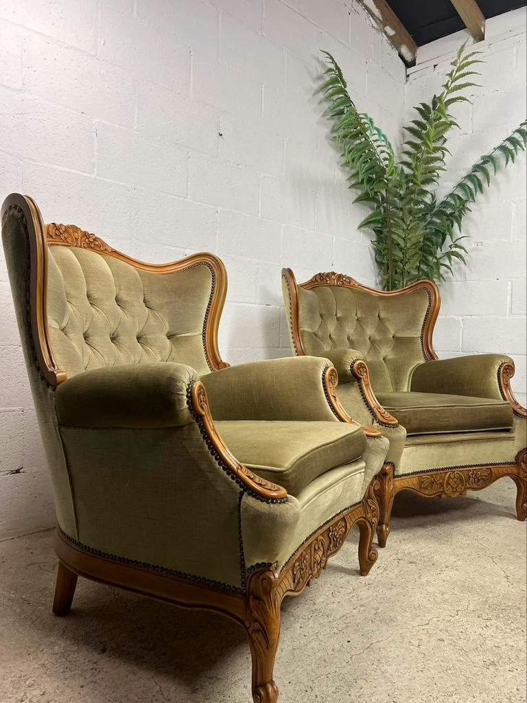 Set of 2 vintage armchairs