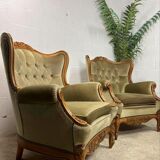 Set of 2 vintage armchairs