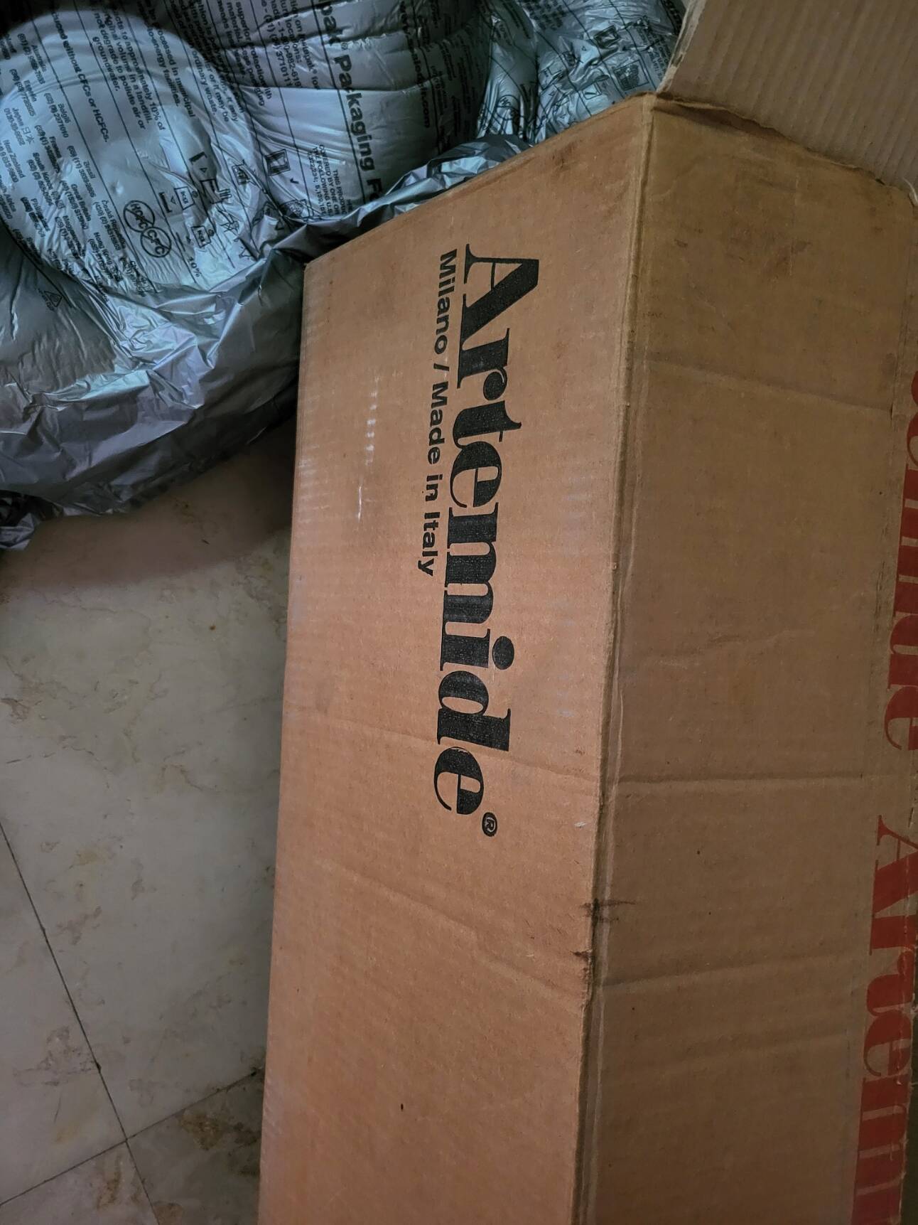 Wall light Giuseppe Righetto by Artemide in Murano glass, Italy 1980.