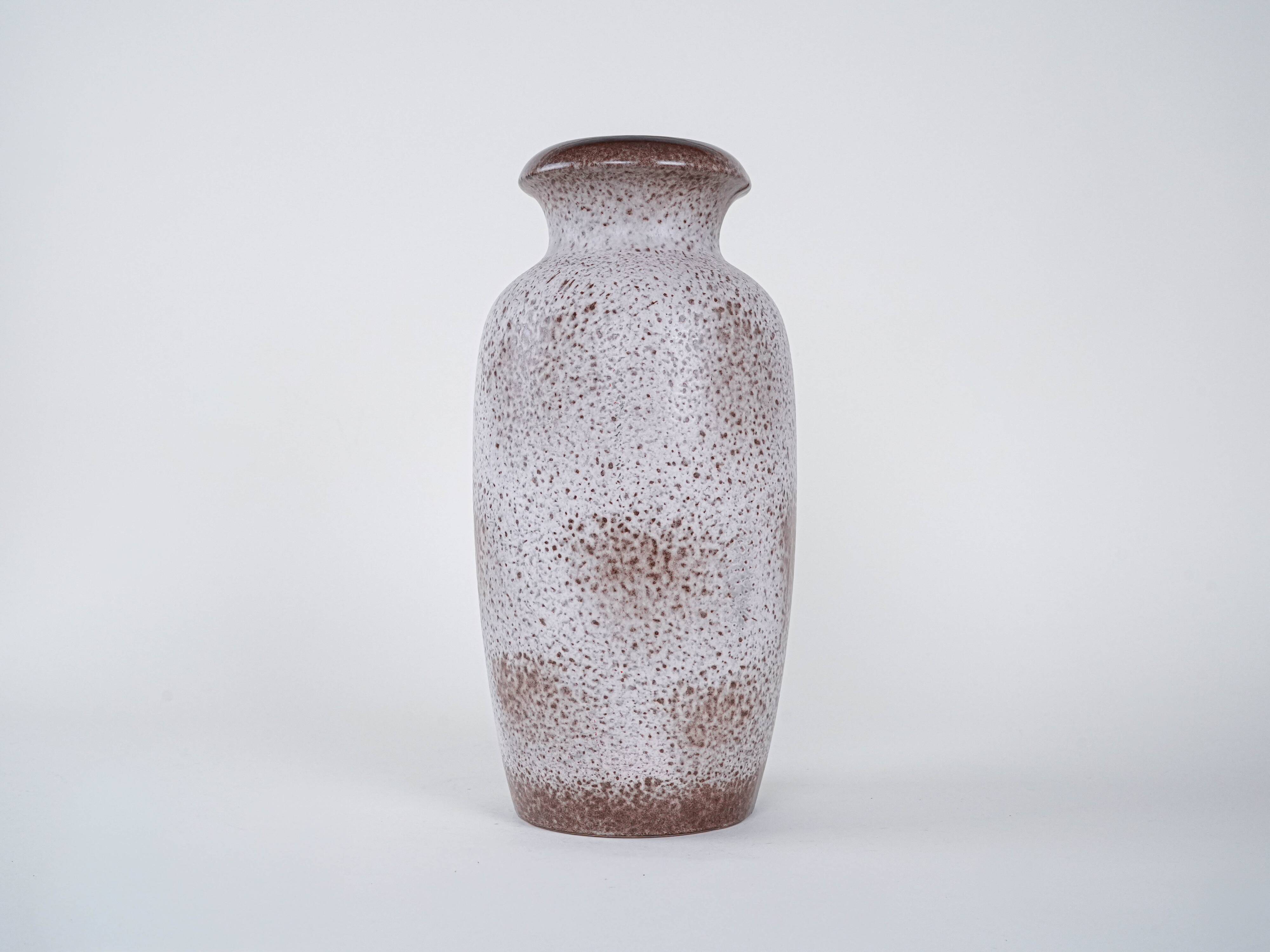 Vase en céramique, design allemand, années 1960, fabriqué en Allemagne de l'Ouest