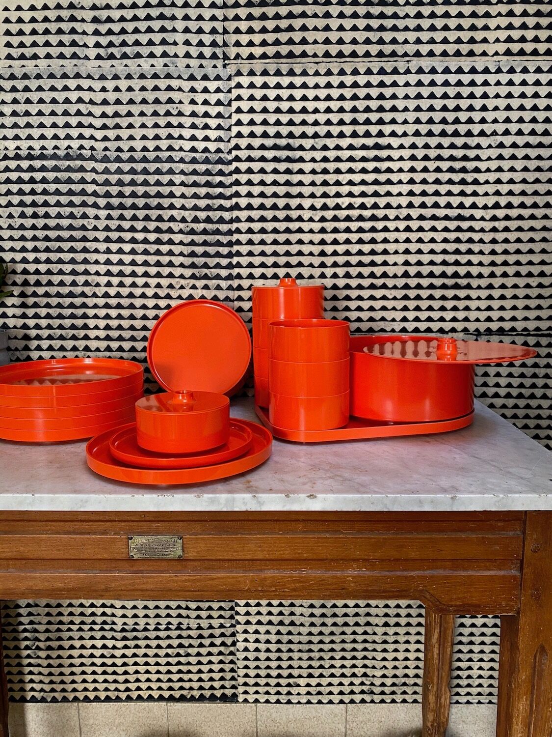 Massimo Vignelli Tableware Service for Heller