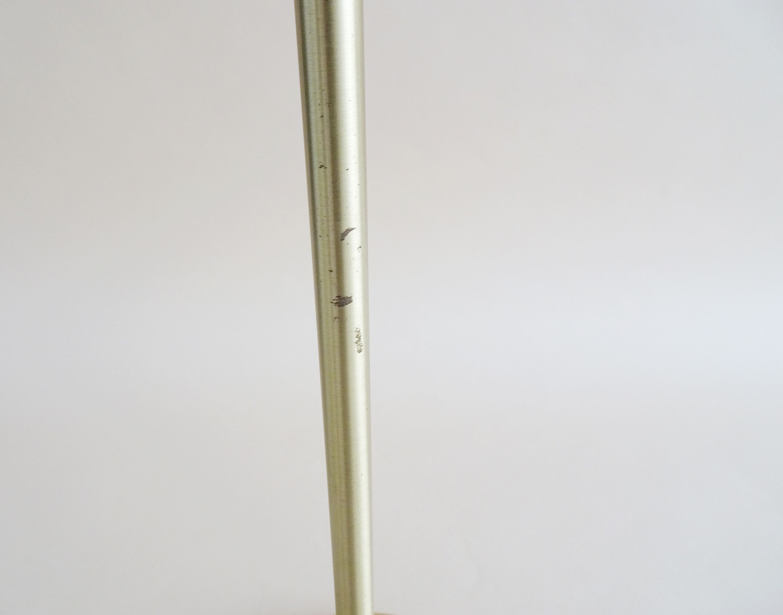 Table lamp by Bankamp Leuchten made of brass and frosted glass