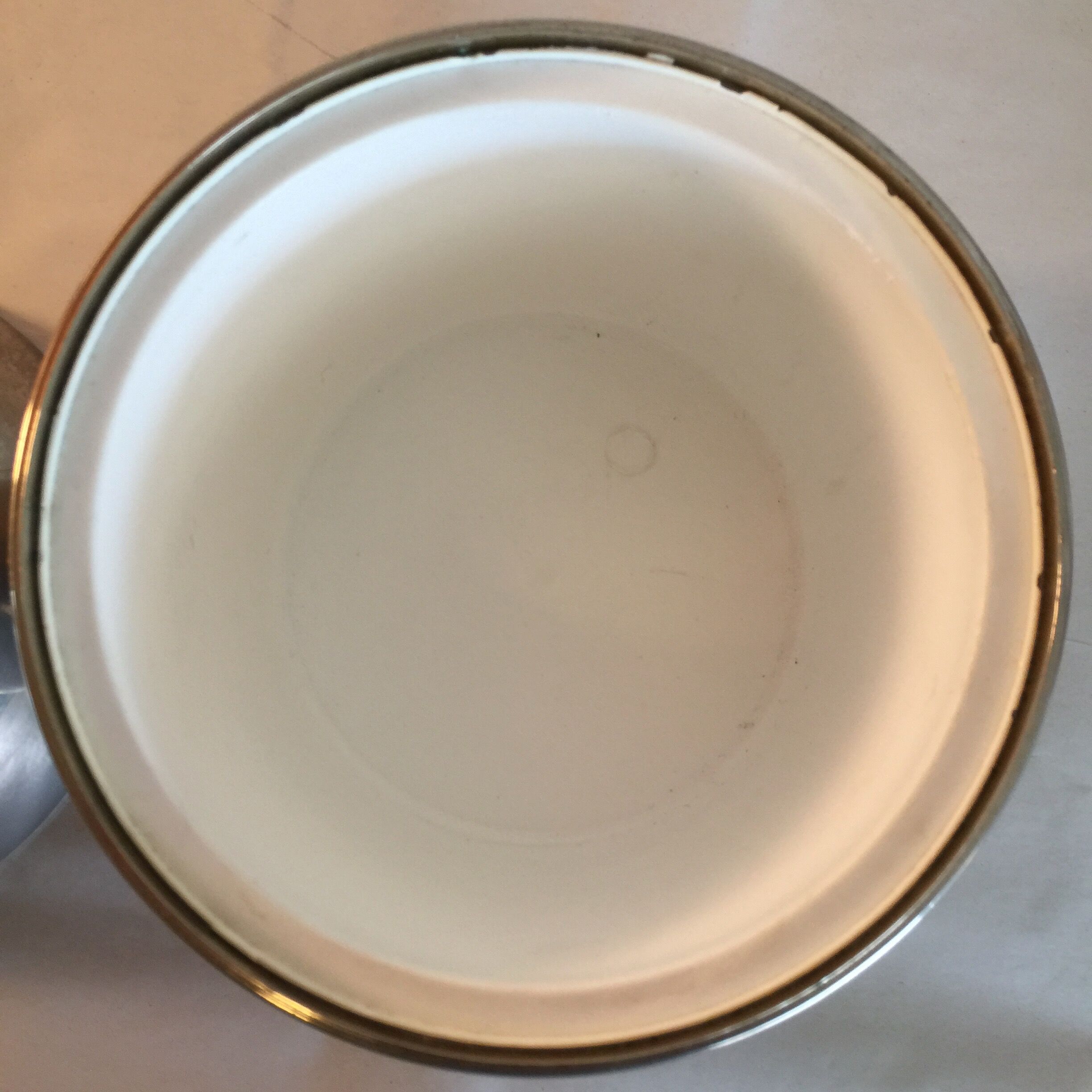 Freddotherm silver metal pear