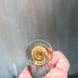 Set of 5 glasses with liqueur george Sand bistro ancient antique France