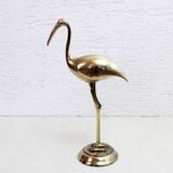 Vintage brass bird