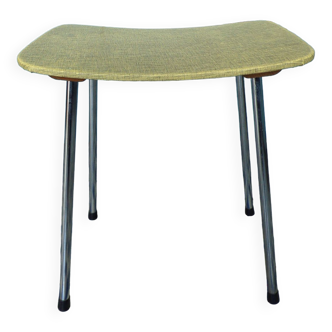 Tabouret vintage en skaï