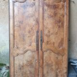 Double antique closet doors