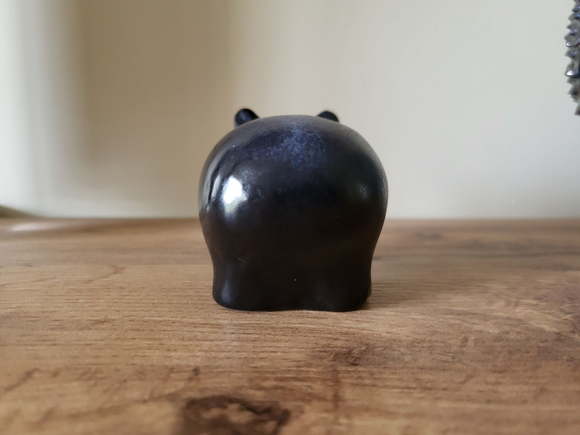 Uppsala ekeby, hippopotamus, mari simmulson, 1950s, figurine.