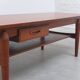Large coffee table with magazine rack by O.M.F., 1960s