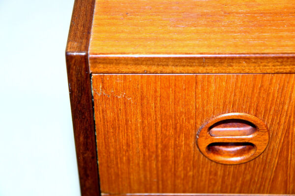 Commode en teck 'Domino'', Arne Wahl-Iversen, Möbel-Ikéa, Suède, 1960