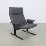 Vintage Lounge Chair in Leather DS 2030 De Sede, 1980s