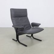 Vintage Lounge Chair in Leather DS 2030 De Sede, 1980s
