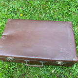 Set of two old suitcases for decoration