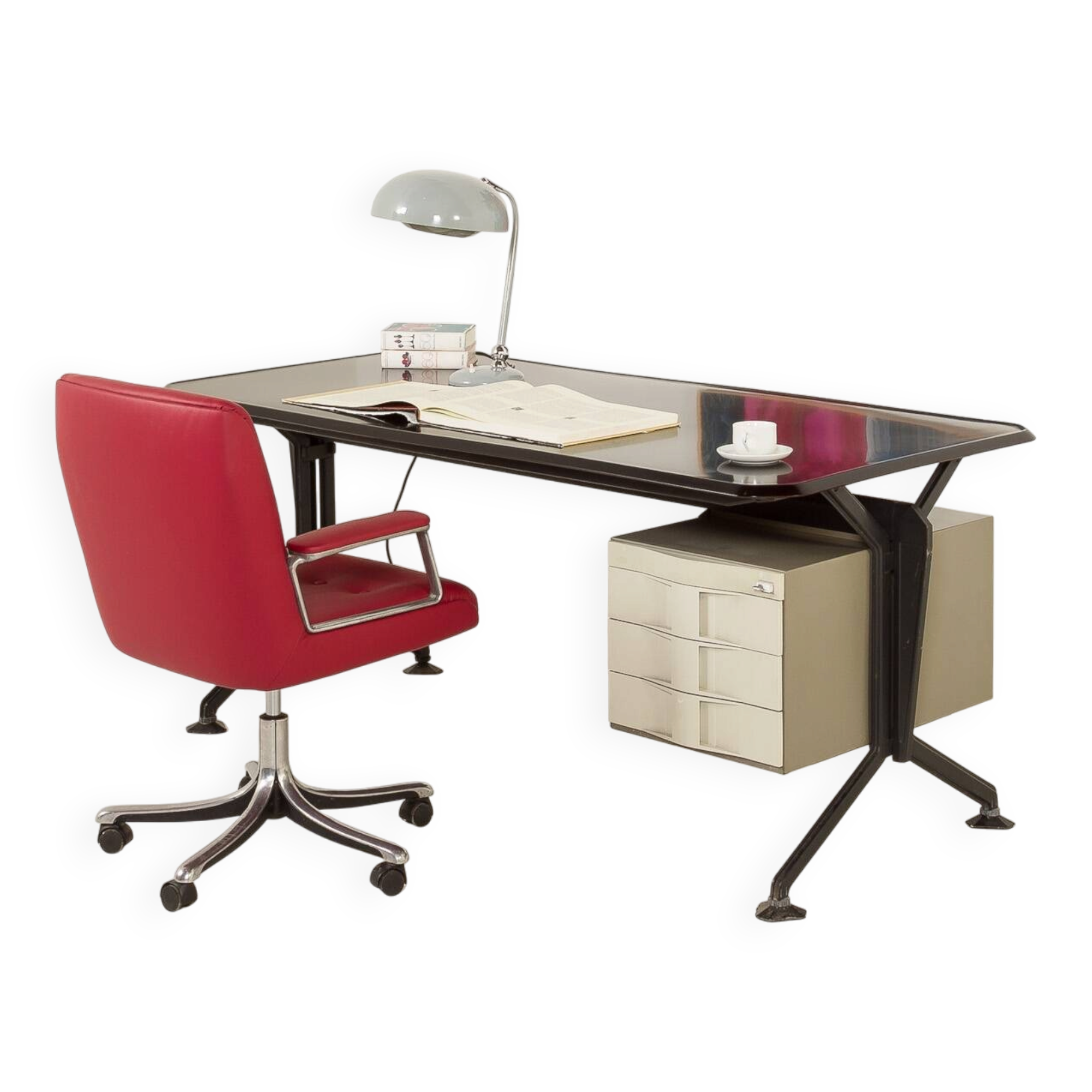 Office chair by Osvaldo Borsani for Tecno, 1970s