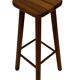 Vintage bar stool plant stool pinewood pinewood 1960s