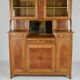 Buffet art nouveau en chêne et loupe, modèle au platane, vers 1910