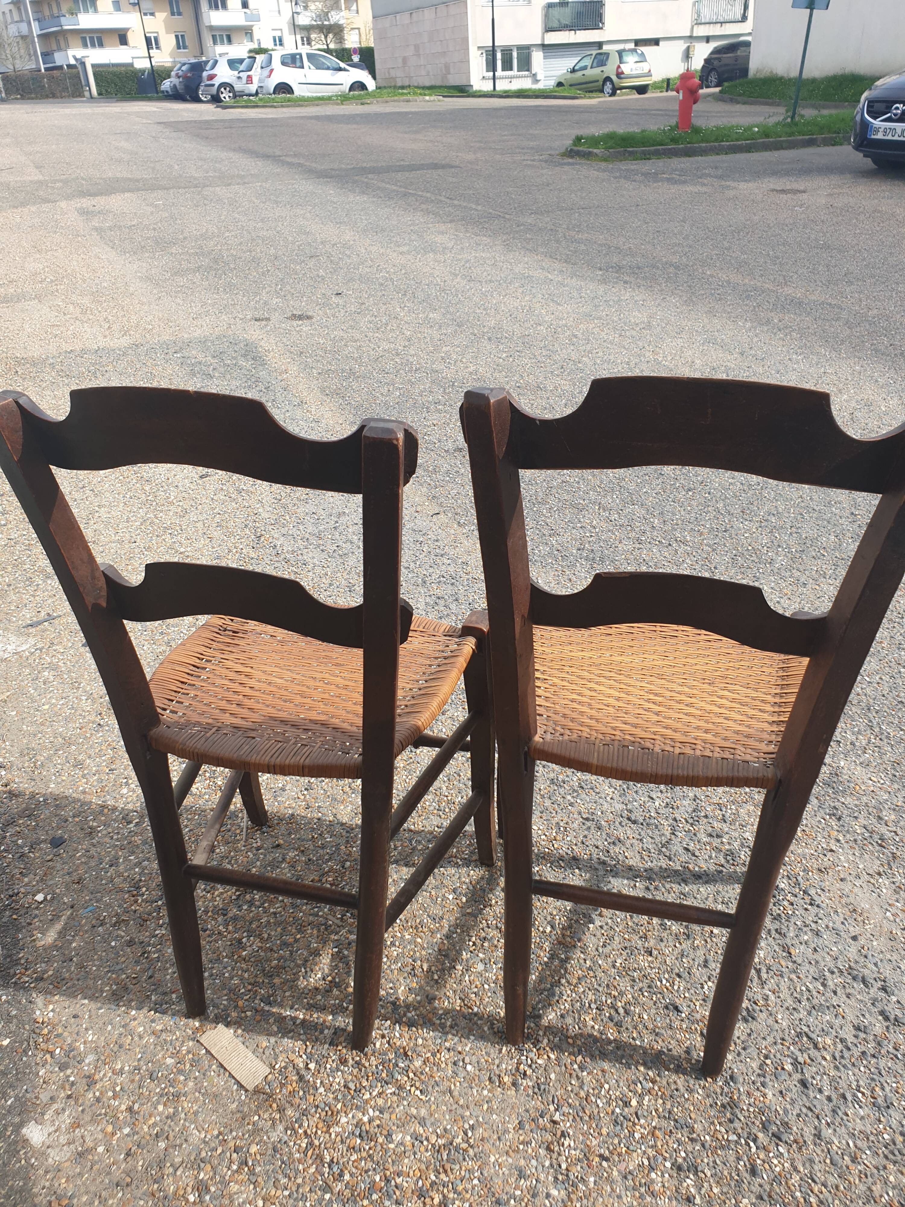Pair of Louis Philippe chairs