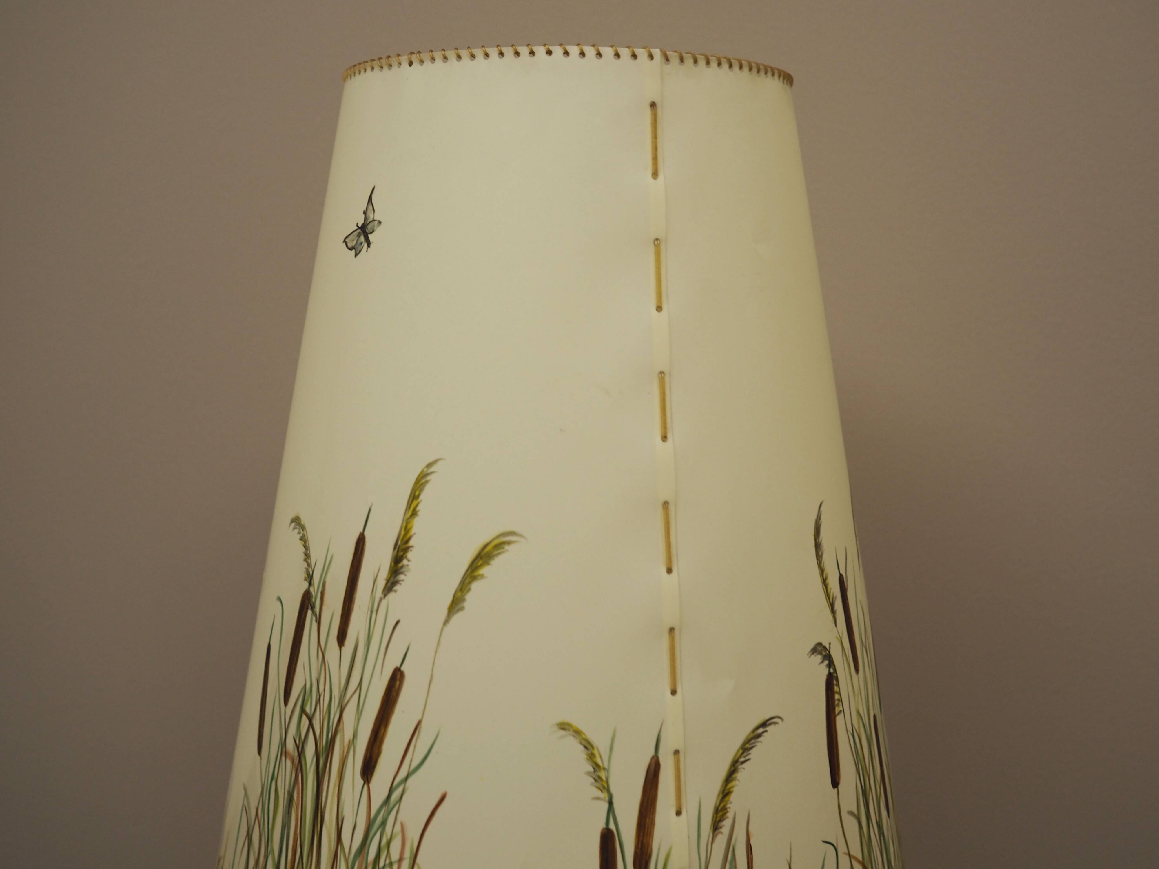 Lampadaire, design danois, années 1970, production : Danemark
