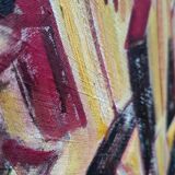 Oil on board Sven Rybin - cosmic arts