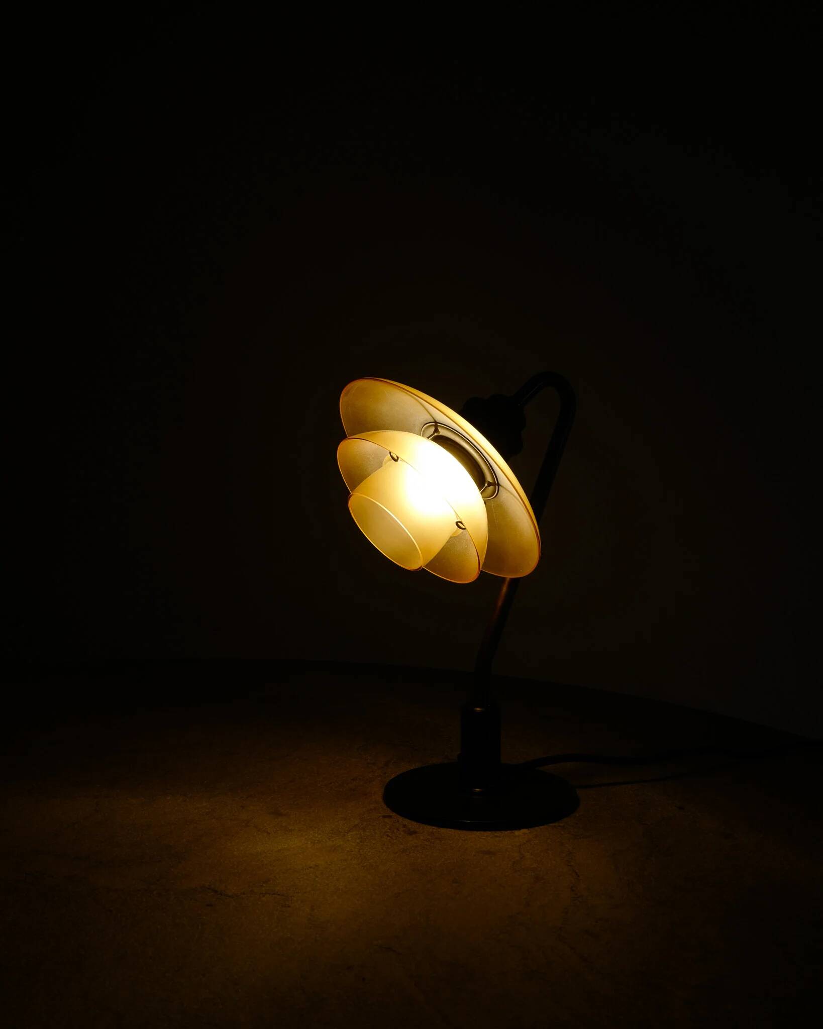 Vintage Danish Mid Century Table Lamp by Poul Henningsen "PH 2/2", 1930s