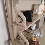 Gray painted mahogany sideboard