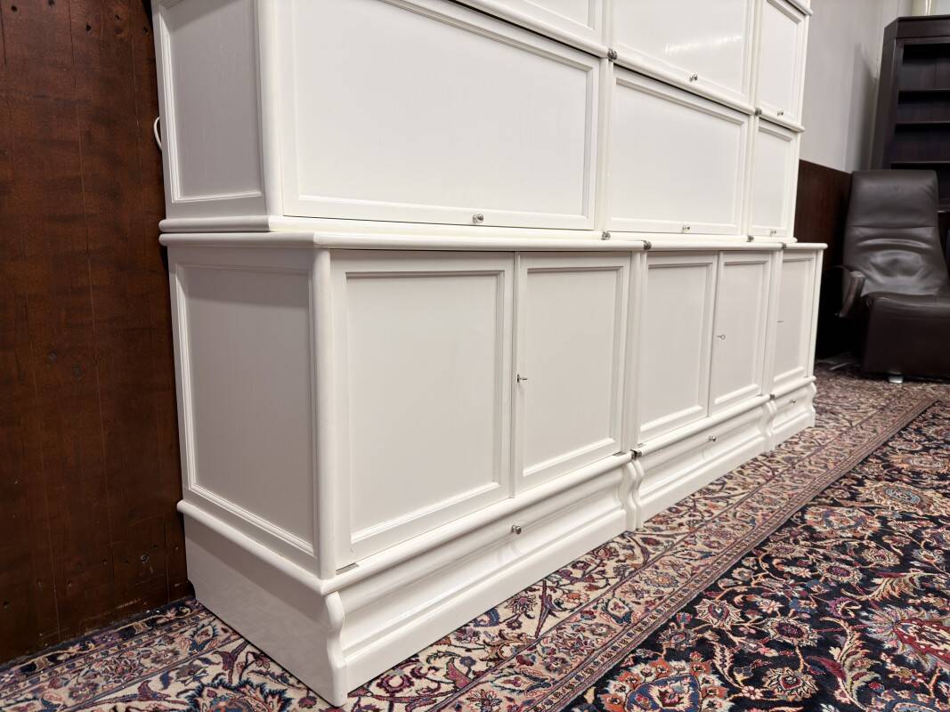 Bibliothèque anglaise Original Globe Wernicke blanche