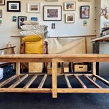Large AMPM coffee table on wheels