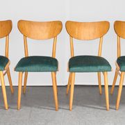 Set of 4 Dining Chairs, Jitona, 1960s, Czechoslovakia