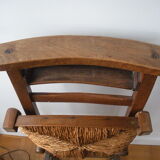 Paire de chaises en bois