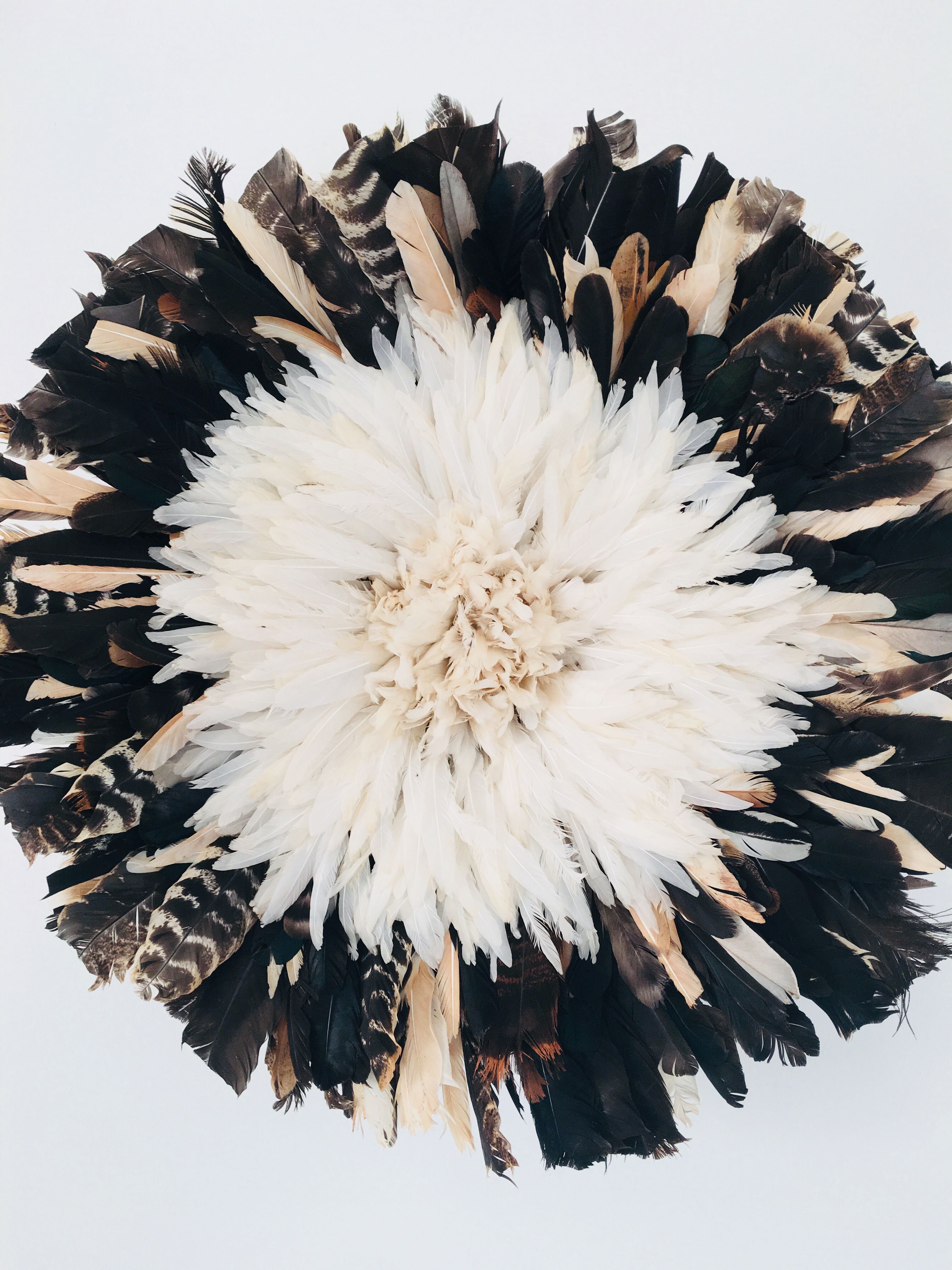 Juju hat black white 65 cm