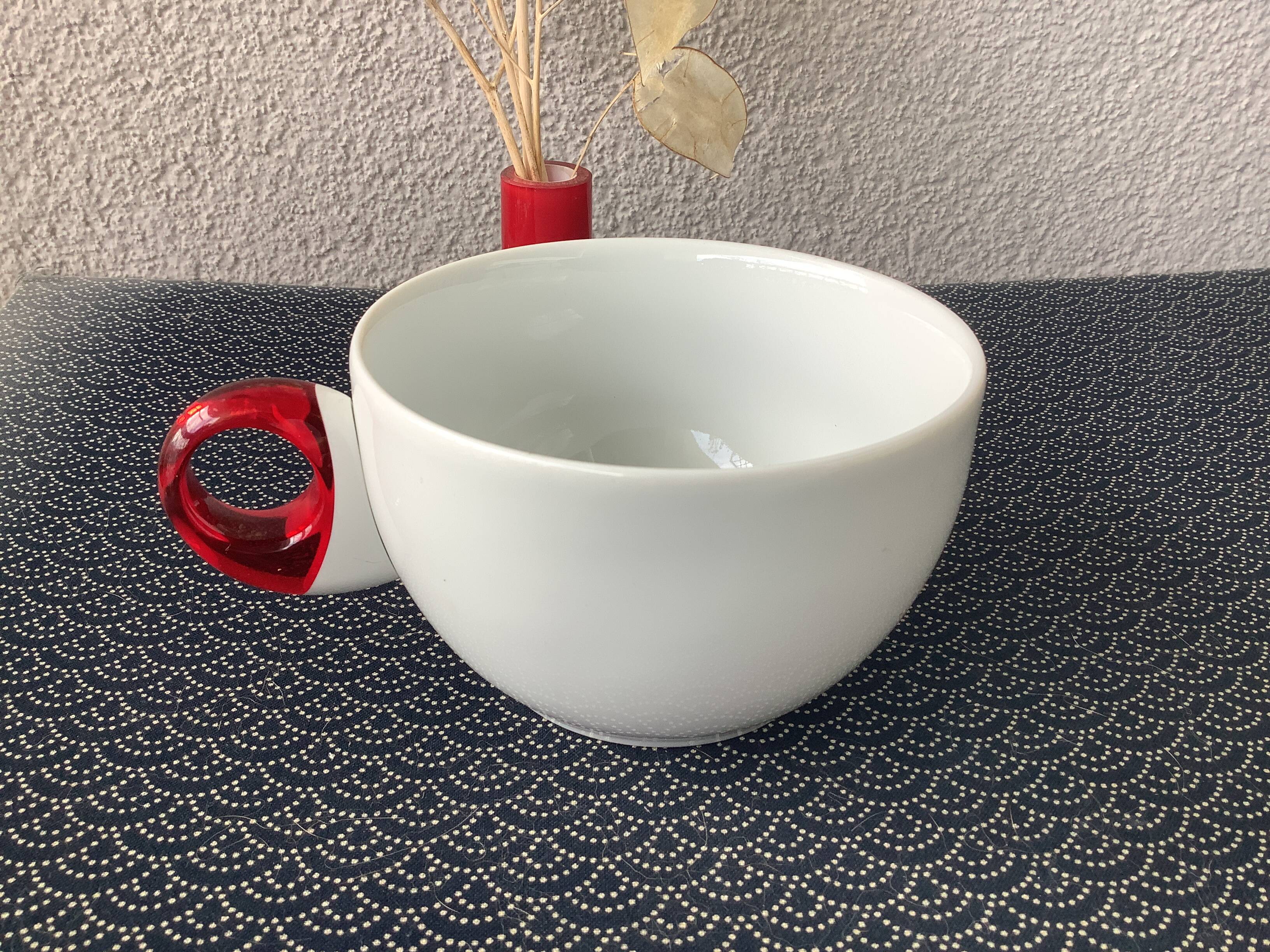 Guzzini XXL porcelain breakfast cup