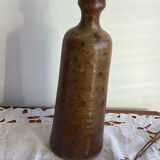 Pyrite stoneware bottle signed GRM