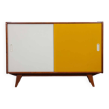 Yellow and white commode by Jiri Jiroutek, model U-452, 1960.