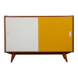 Yellow and white commode by Jiri Jiroutek, model U-452, 1960.