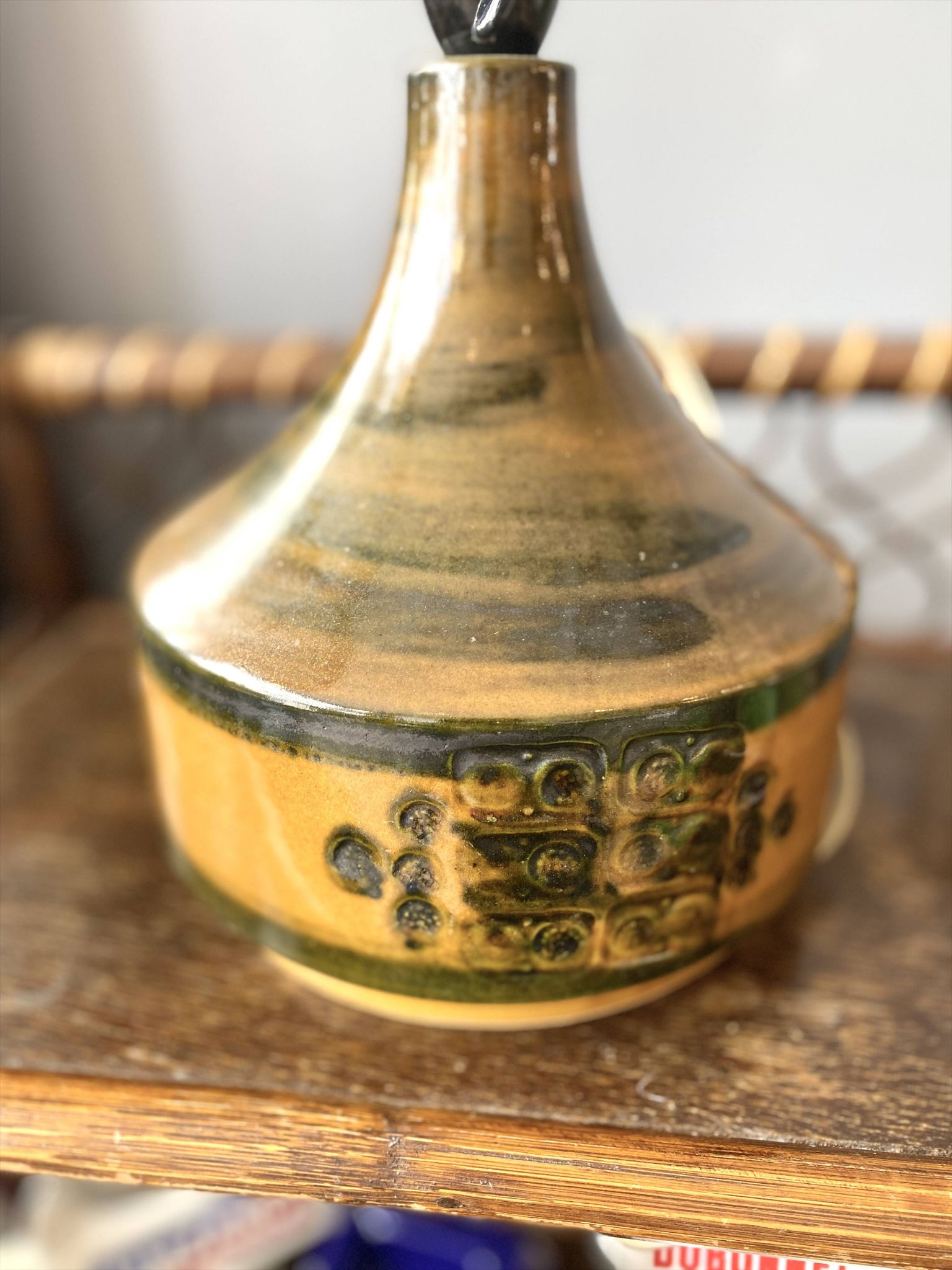 Danish ceramic lamp Hanne Stentoj 1960s