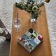 Vintage rattan coffee table