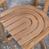 Set of 3 Almillmö bar stools, vintage 1980s German design