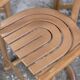 Set of 3 Almillmö bar stools, vintage German design from the 1980s.