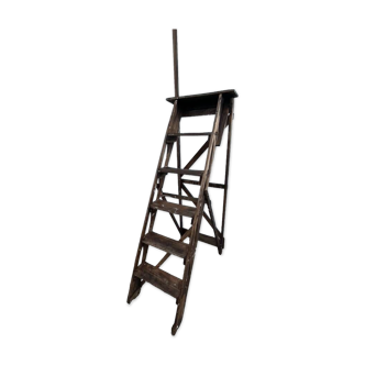 Wooden stepladder